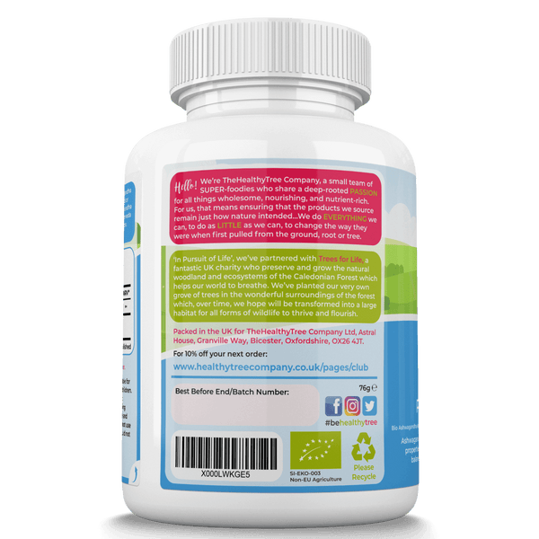 Organic Ashwagandha - Adaptogenic Herb For Stress Relief