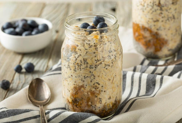 Cacao Maca and Vanilla Overnight Oats